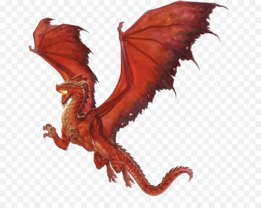 Dragon Rouge，Ailes PNG