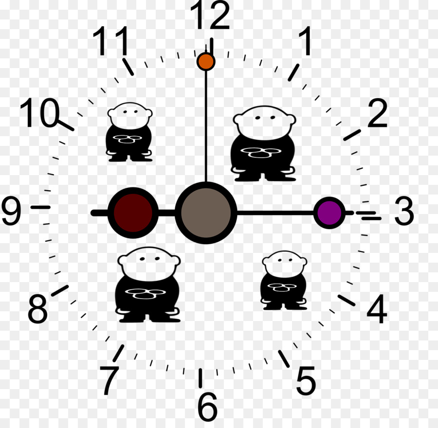 Horloge，Enfant PNG