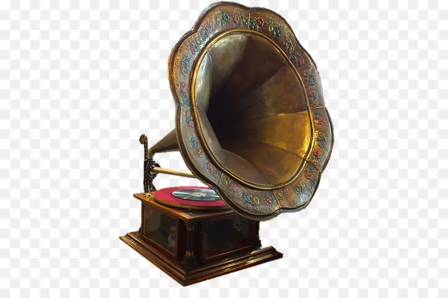 Gramophone Vintage，Musique PNG