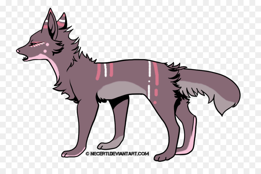 Loup Coloré，Loup PNG