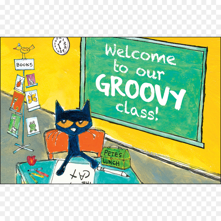 Classe Groovy Poster，Chat PNG