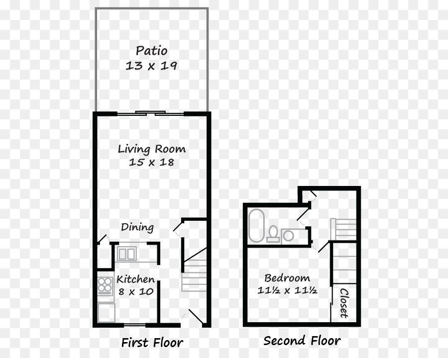 Plan D étage，Plan De Maison PNG