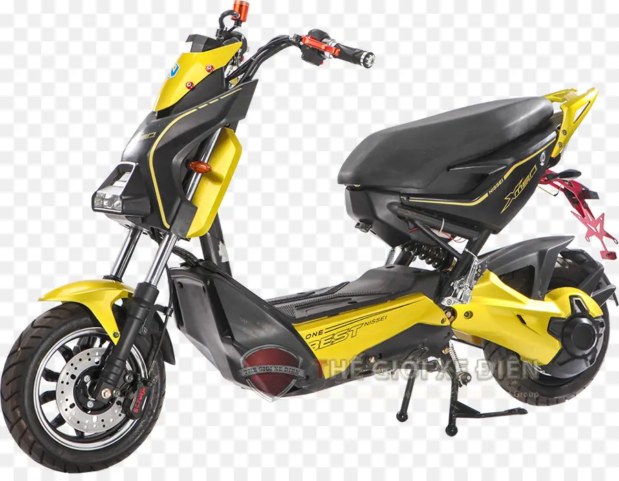 Scooter électrique Jaune，Électrique PNG