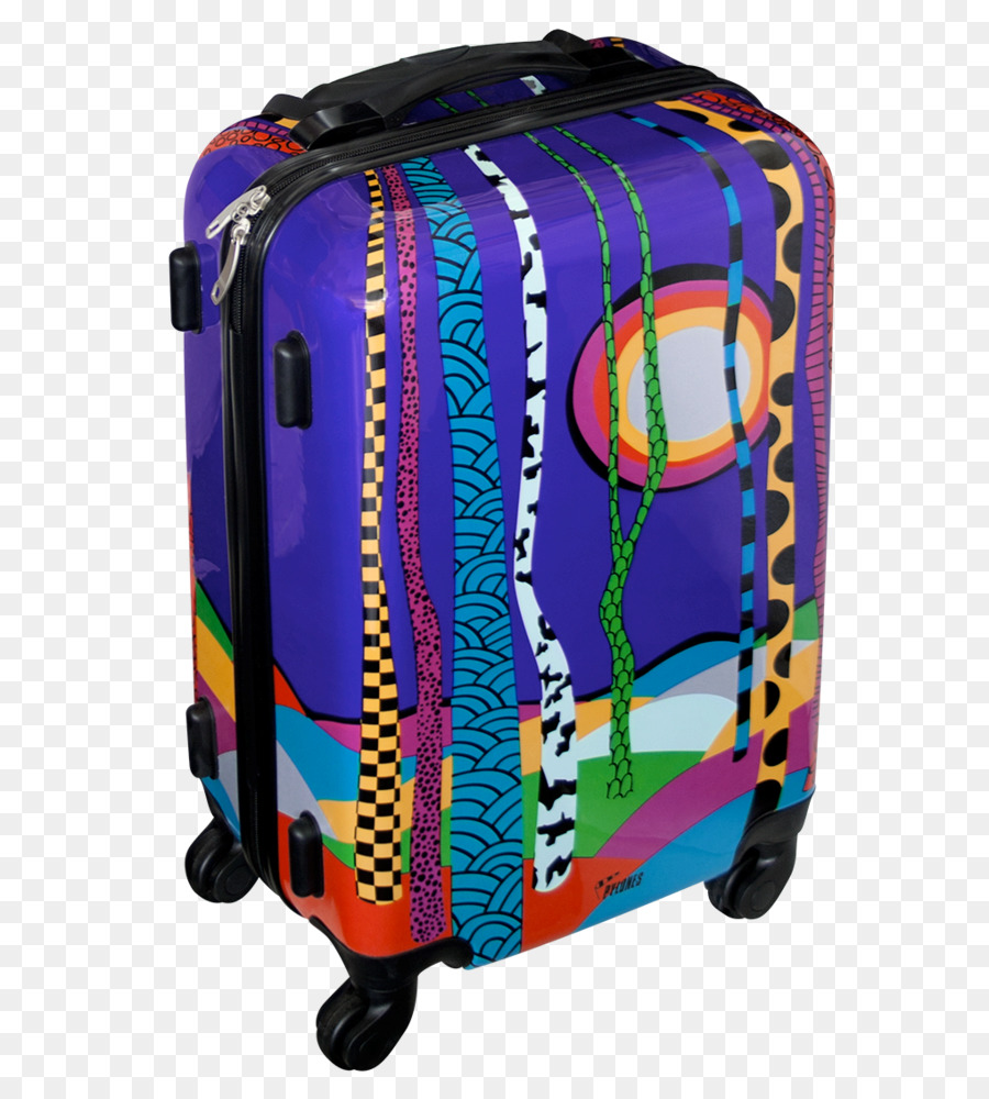 Valise Colorée，Bagage PNG