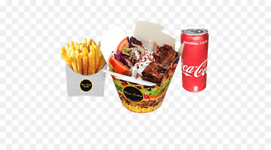 Repas De Restauration Rapide，Frites PNG