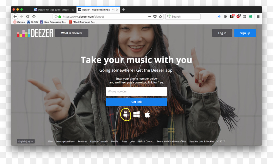 Deezer，Tutoriel PNG