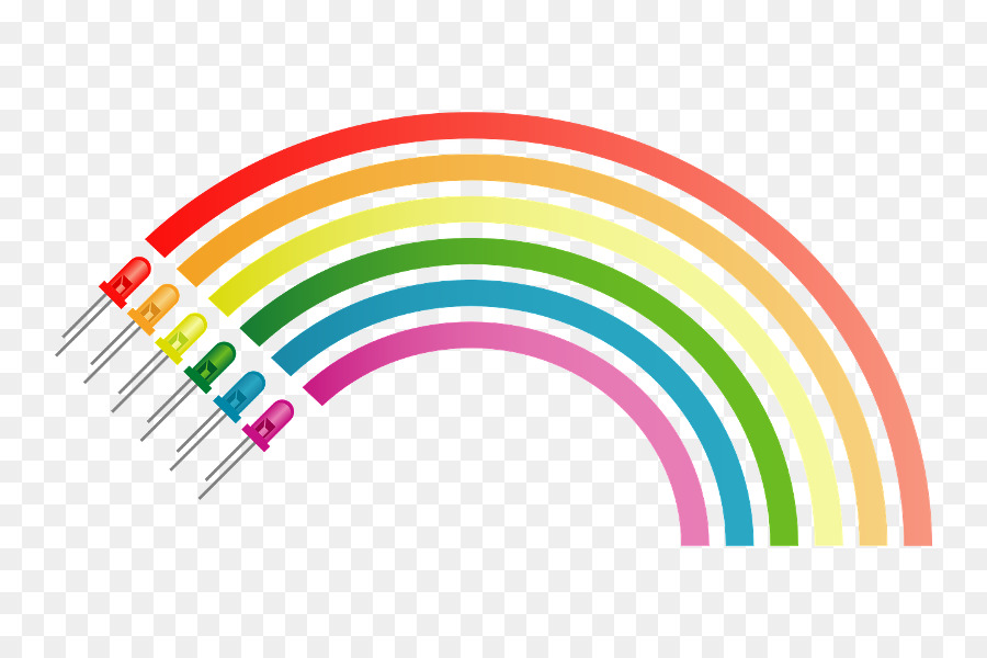 Crayons Arc En Ciel，Couleurs PNG