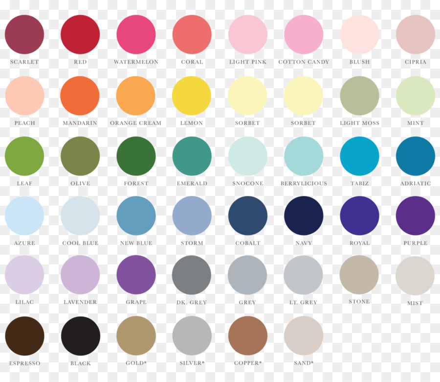 Nuancier，Palette PNG