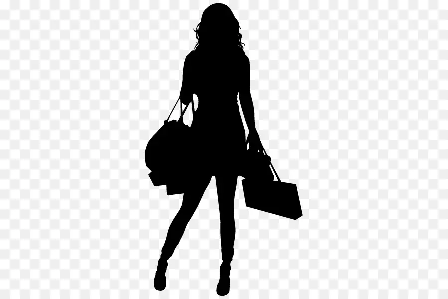 Shopping，Silhouette PNG