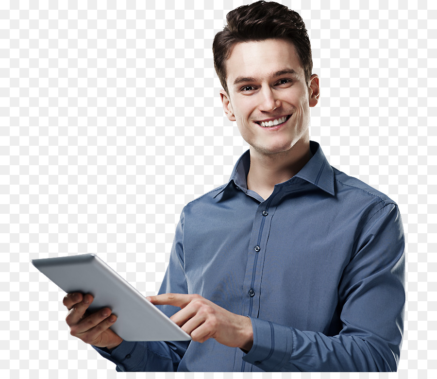 Homme Avec Tablette，Homme D'affaires PNG