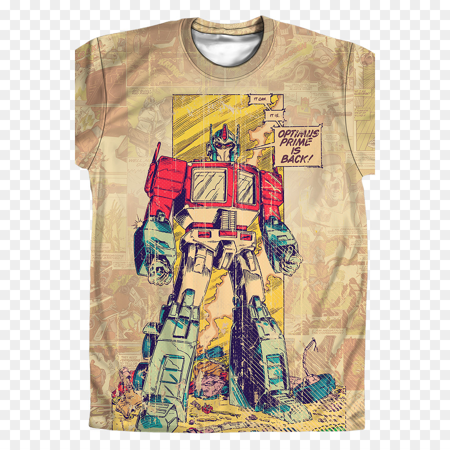 Tshirt，Optimus Prime PNG