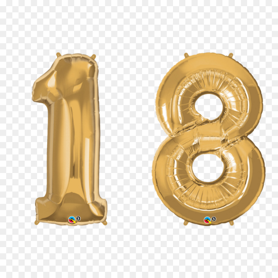 Chiffre D'or 18，Anniversaire PNG