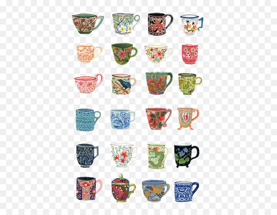 Tasses Colorées，Tasses PNG