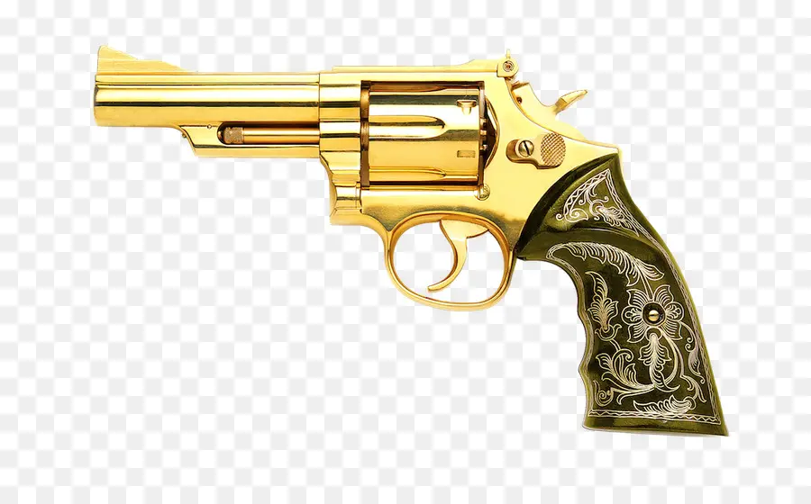 Pistolet D'or，Arme à Feu PNG