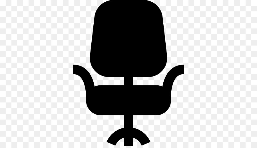 Chaise De Bureau，Noir PNG