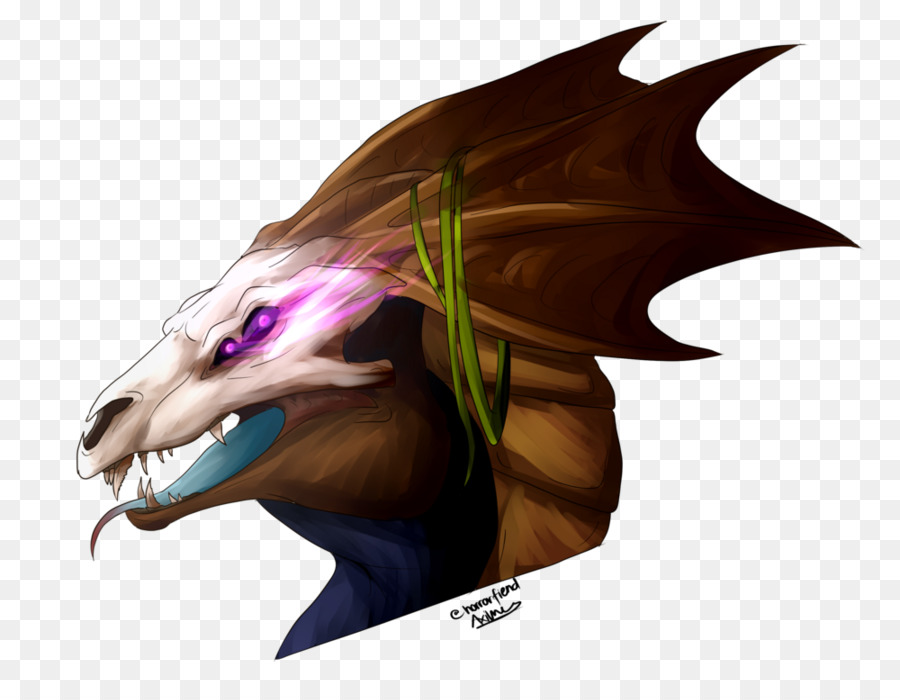 Tête De Dragon，Crâne PNG