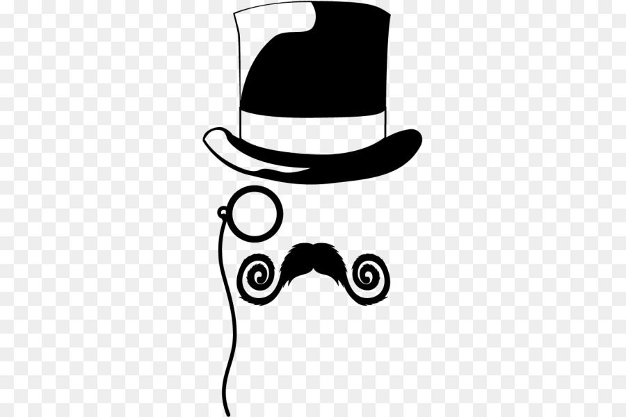 Chapeau Haut De Forme，Moustache PNG