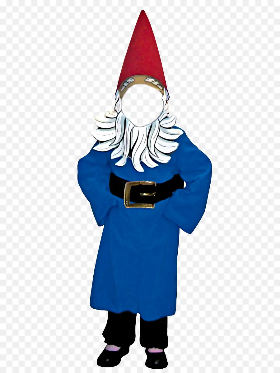 Déguisement De Gnome，Bleu PNG