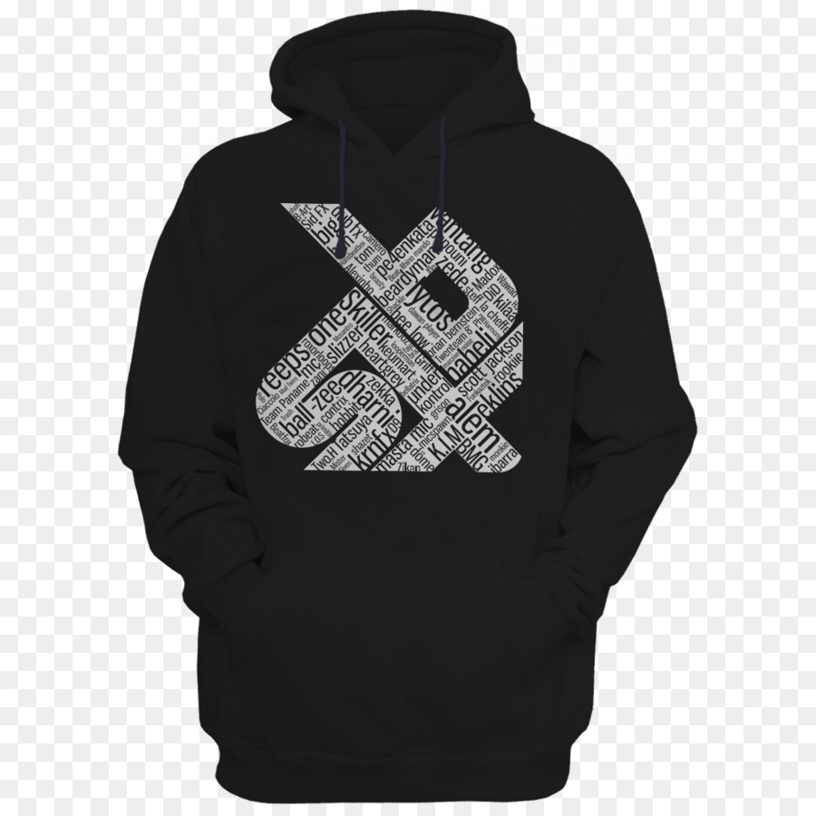 Sweatshirt à Capuche，Noir PNG