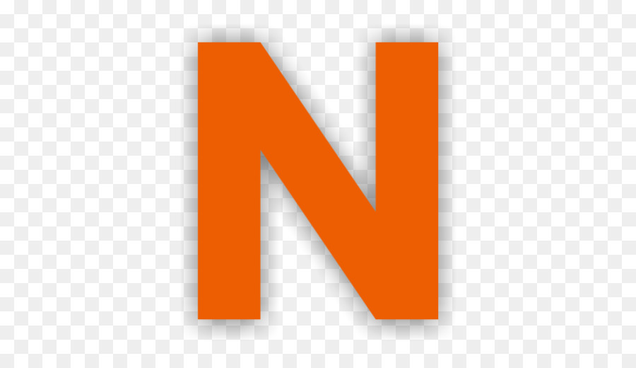 Lettre N，Bleu PNG