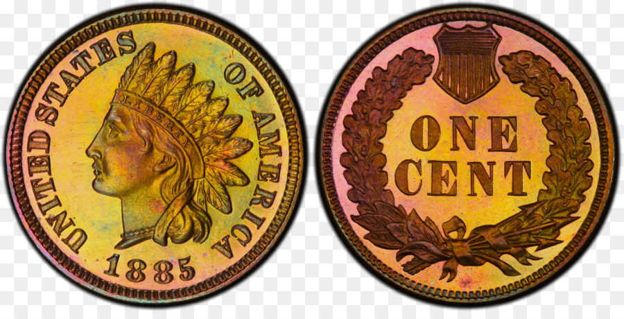 Pièce De Monnaie，Tête D Indien Cent PNG
