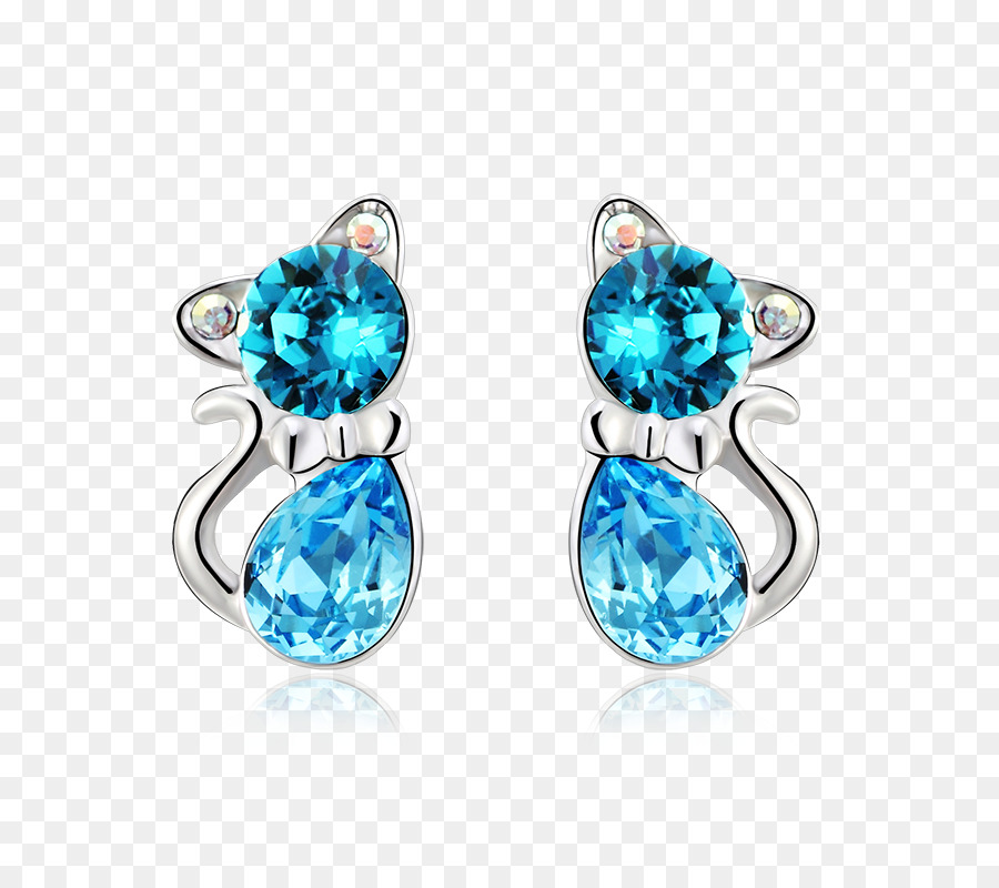 Turquoise，Boucle D Oreille PNG