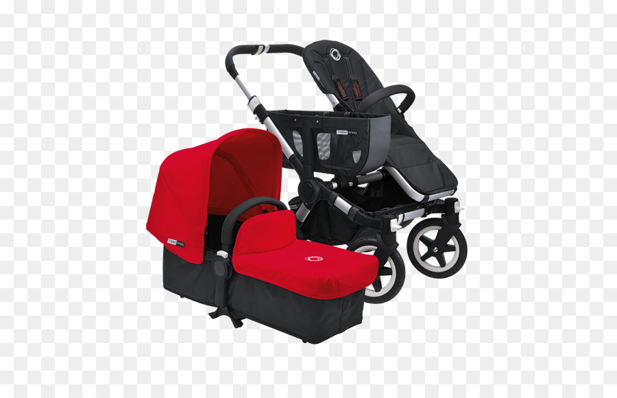 Poussette Et Siège Auto Pour Bébé，Noir PNG