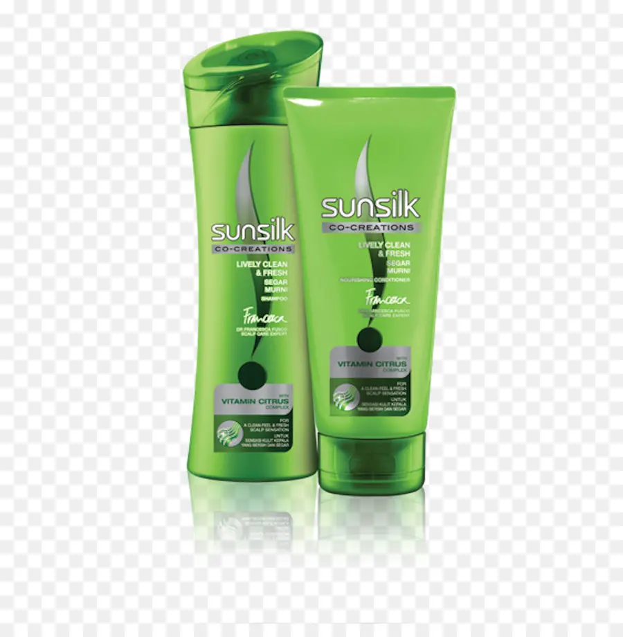 Shampoing Et Revitalisant Verts，Soie Solaire PNG