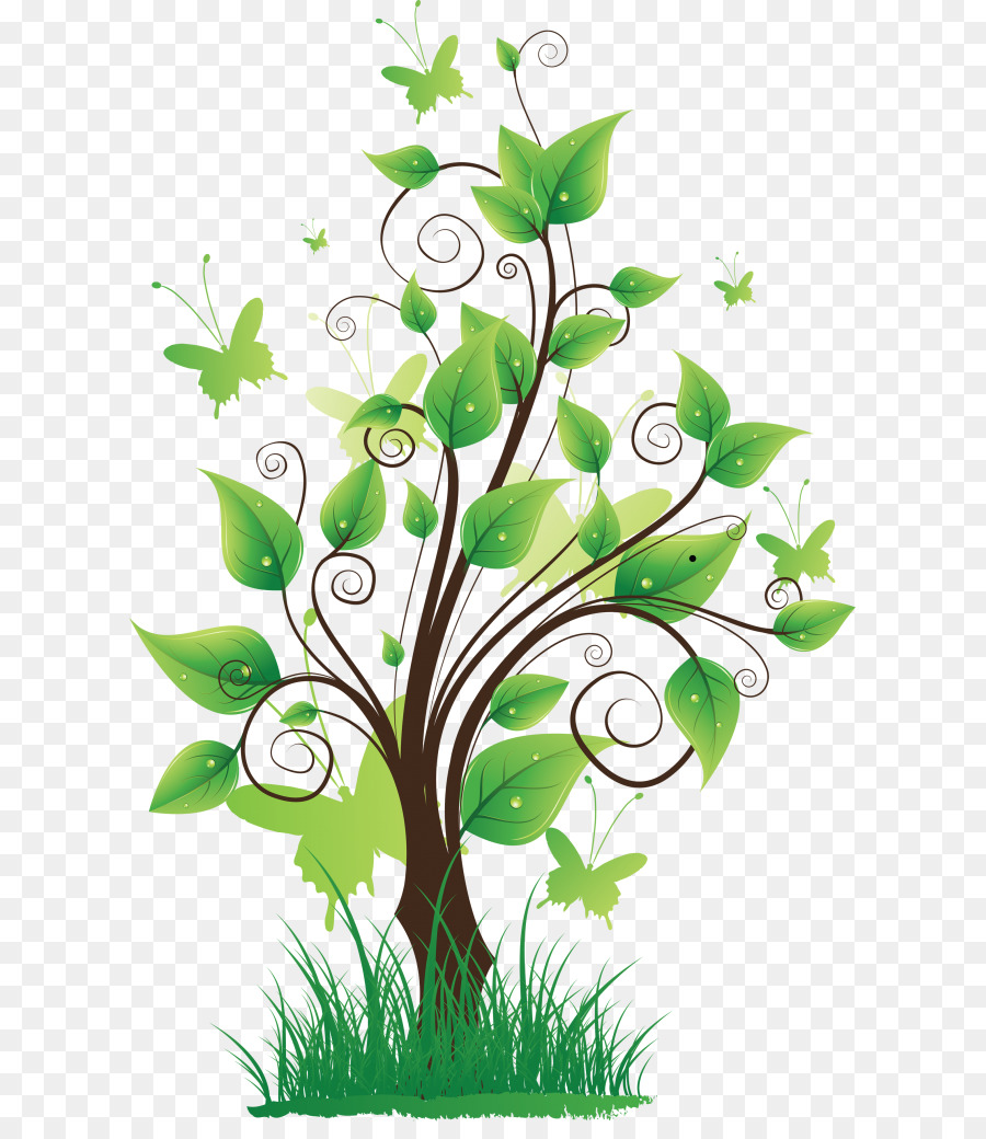 Arbre，Feuilles PNG