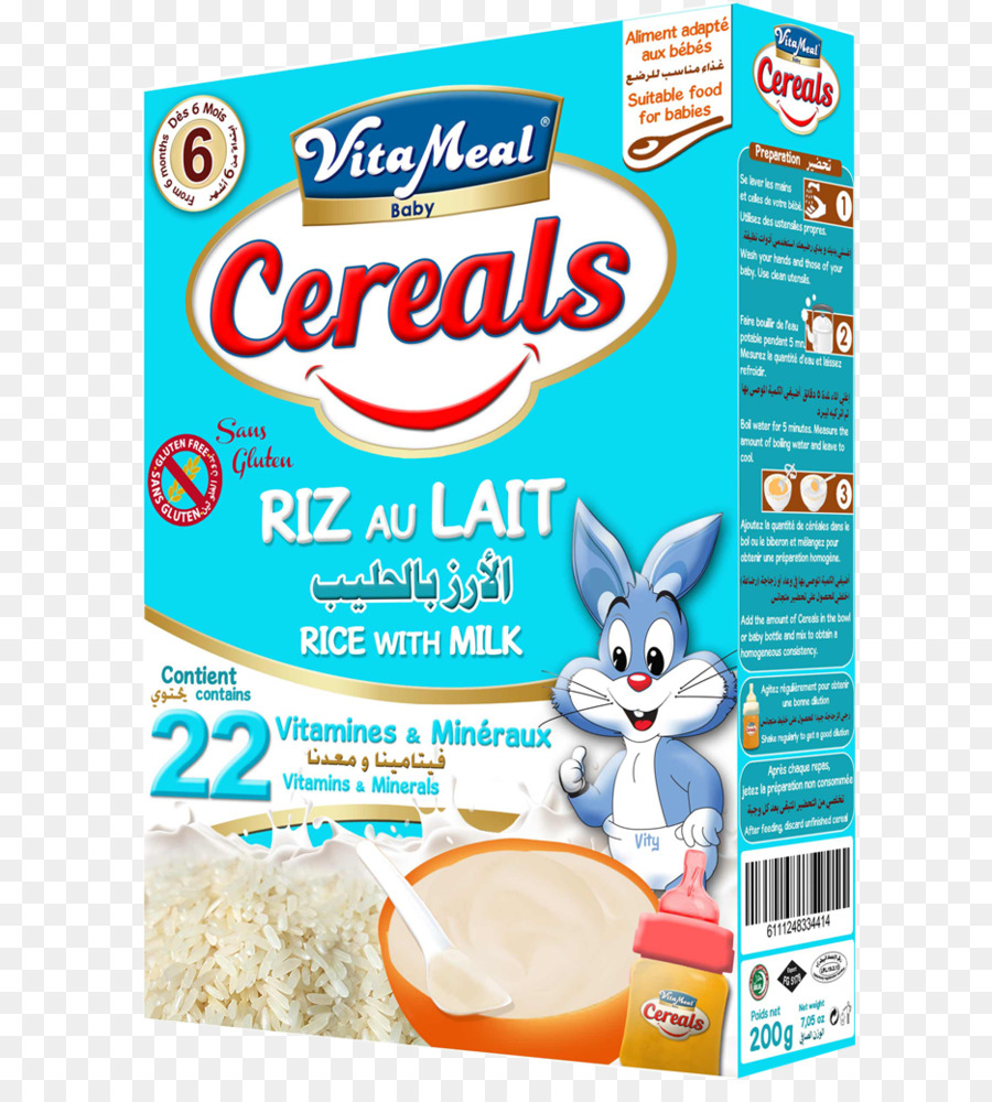 Les Céréales De Riz，Lait PNG