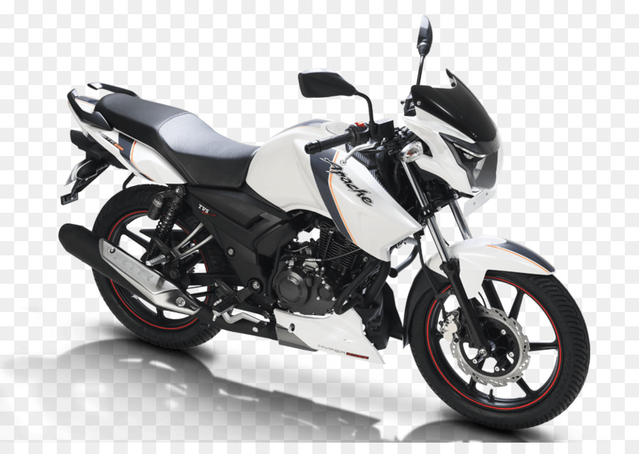 Moto Rouge Et Blanche，Vélo PNG