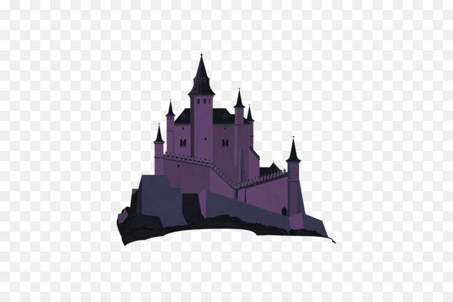 Château Silhouette，Château PNG