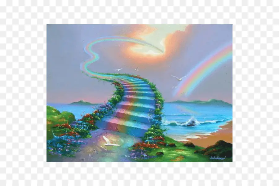 Chemin Arc En Ciel，Arc En Ciel PNG