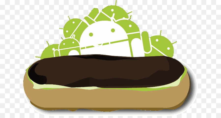 Éclair Android，Dessert PNG