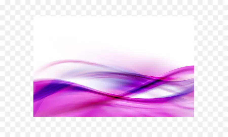 Vagues Abstraites，Violet PNG