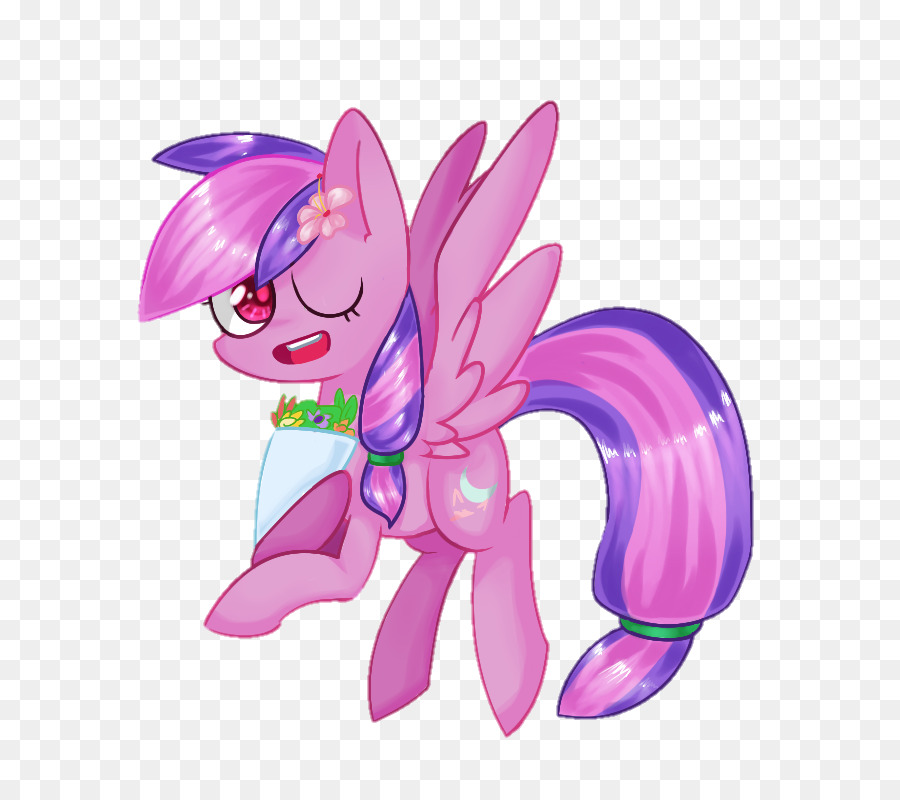 Poney Rose，Dessin Animé PNG