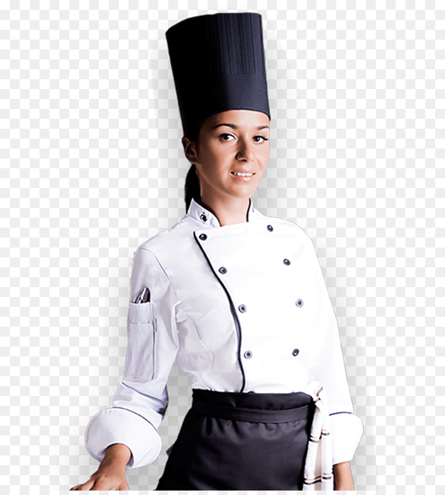 Chef En Uniforme Blanc，Toque PNG