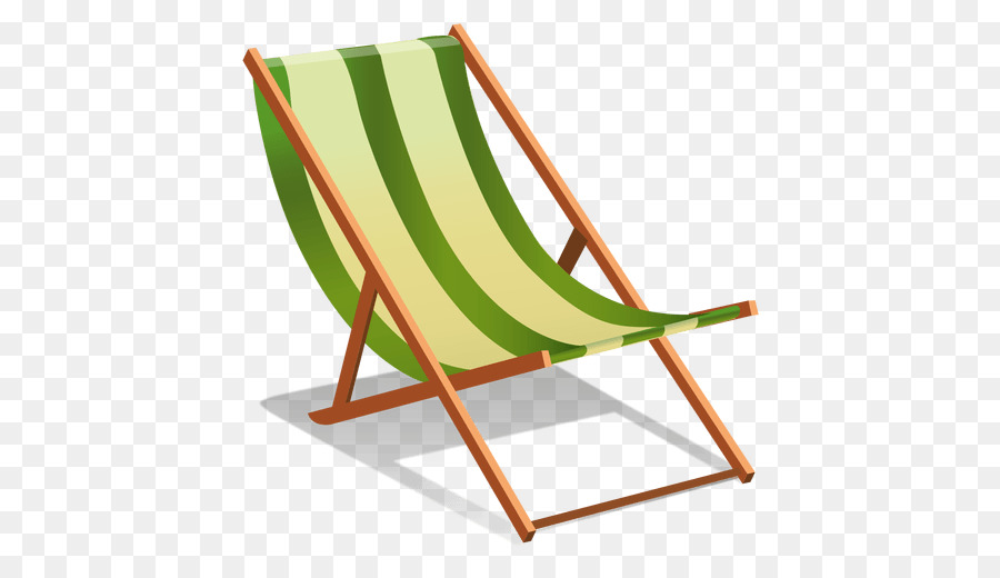 Chaise Longue Jaune，Plage PNG