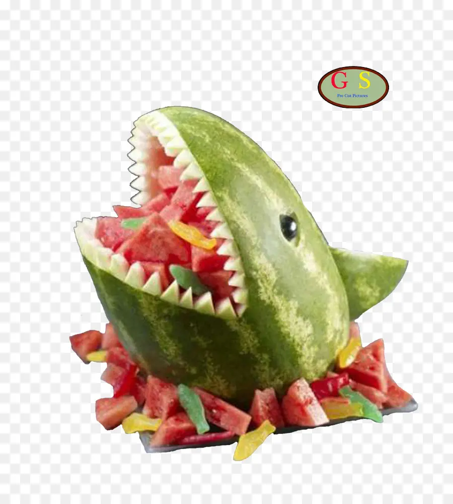 Requin Pastèque，Fruit PNG