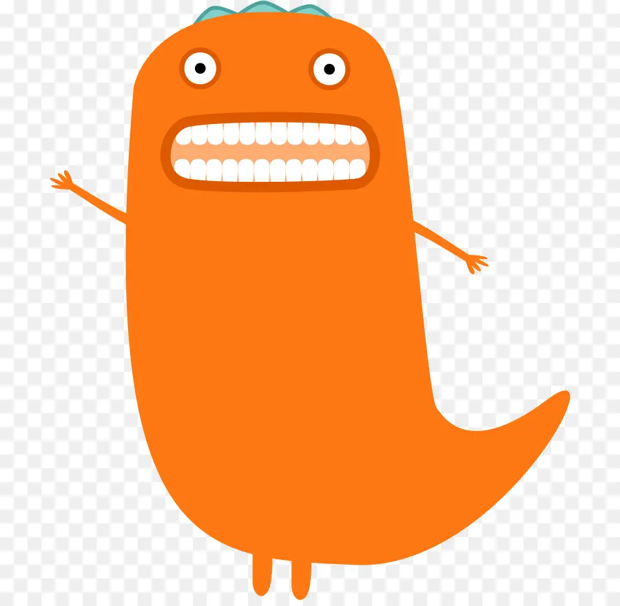 Monstre Orange，Créature PNG