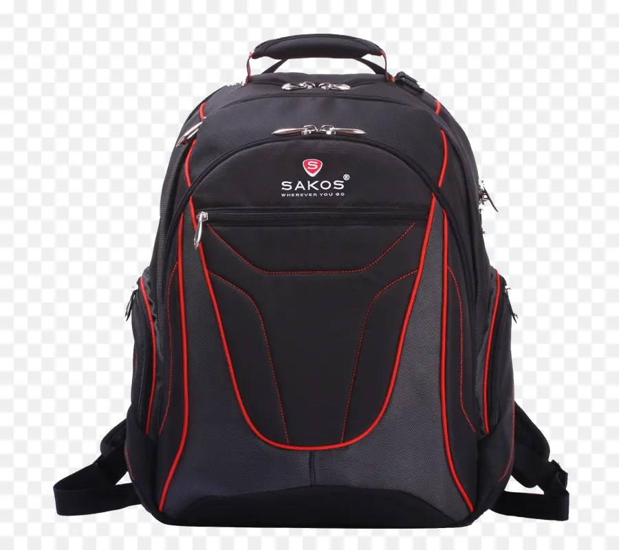 Sac à Dos Noir Et Rouge，Sac PNG