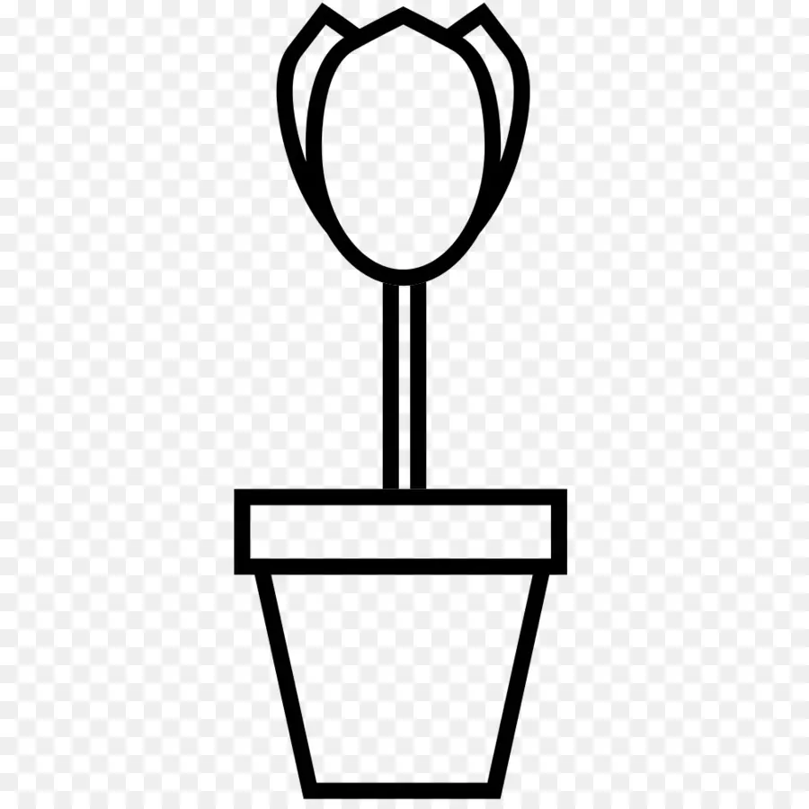 Plante En Pot，Fleur PNG