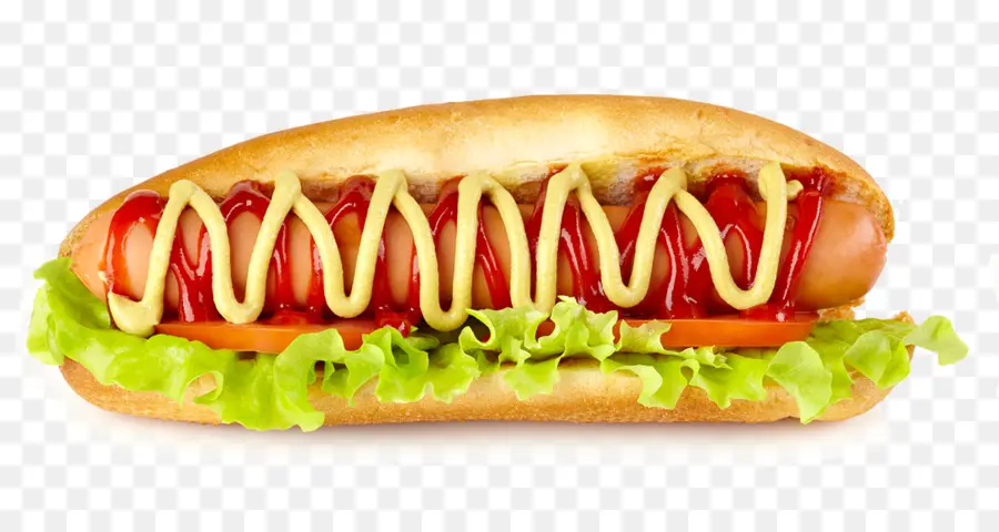 Hot Dog De Chicagostyle，Hamburger PNG