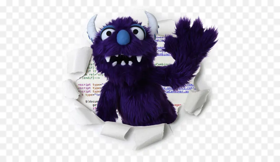 Monstre Violet，Fantoche PNG