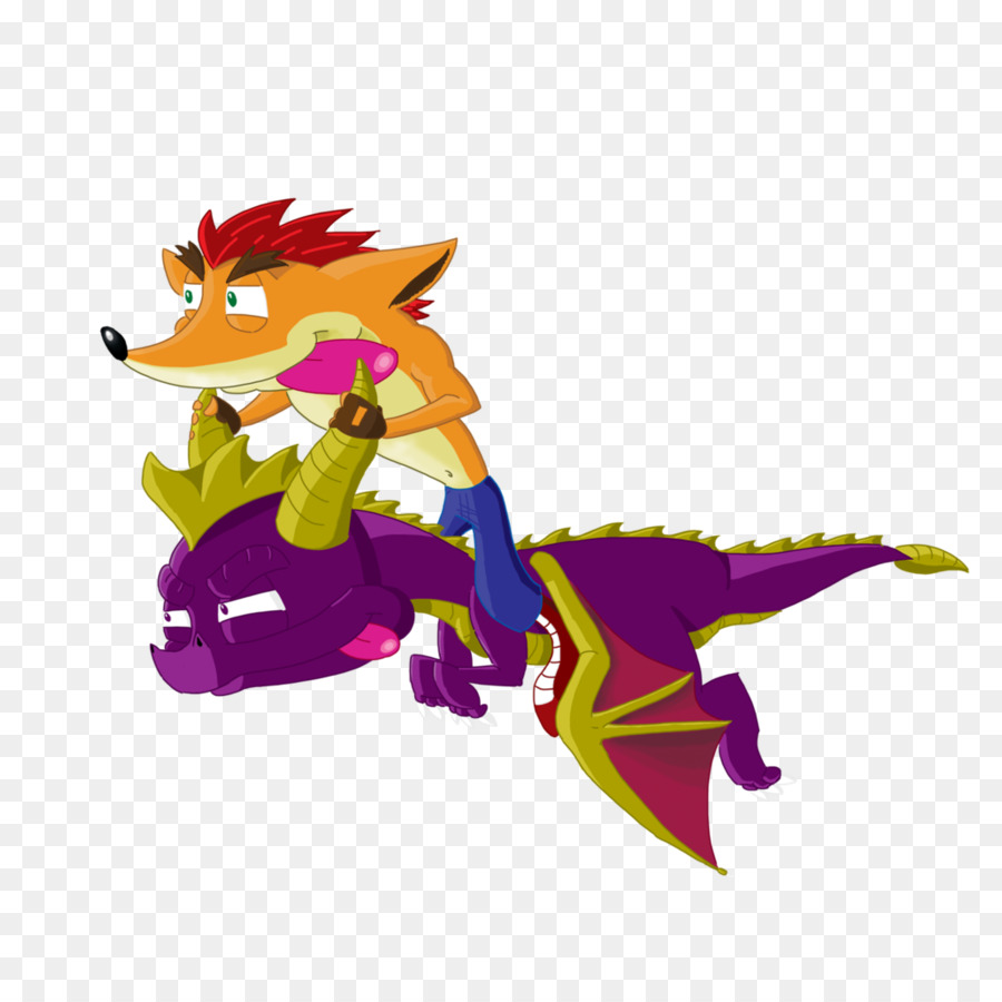 Crash Bandicoot Violet Ripto Rampage Et Spyros Orange Le Cortex De La Conspiration，Skylanders Imaginators PNG