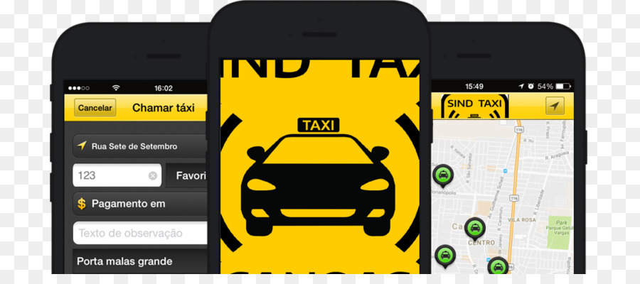 Smartphone，Taxi PNG