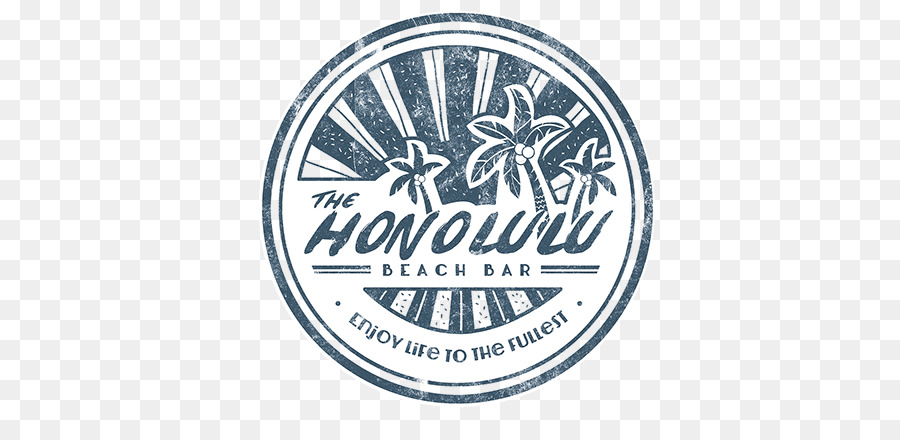 Logo Du Bar De Plage D'honolulu，Plage PNG