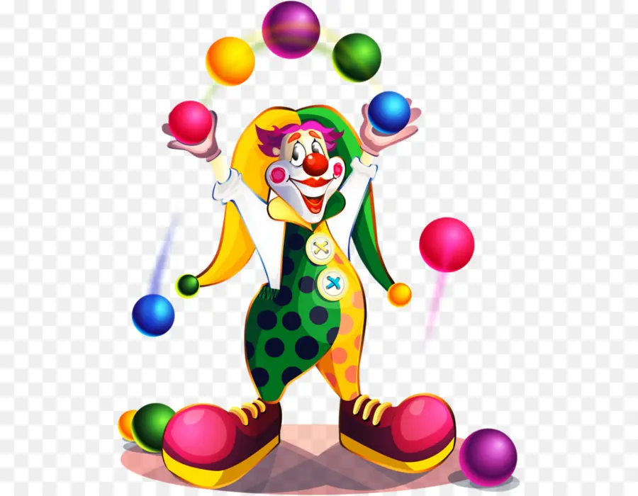 Clown，Jongleur PNG