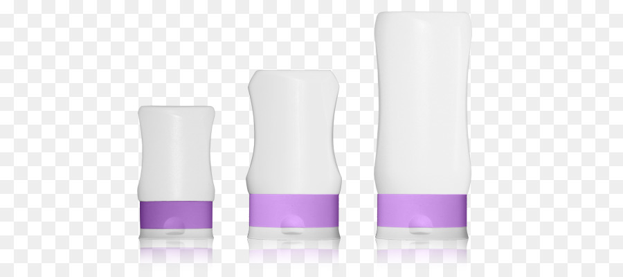 Bouteilles Blanches Avec Bouchons Violets，Conteneurs PNG