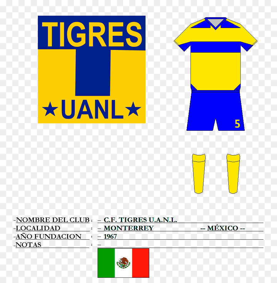 Tigres Uanl，Liga Mx PNG